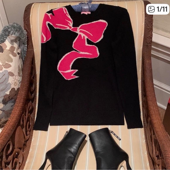 Lilly Pulitzer Sweaters - NWOT LILLY PULITZER ESTELLE CASHMERE PULLOVER CREW NECK LONG SLEEVE SWEATER SZ S